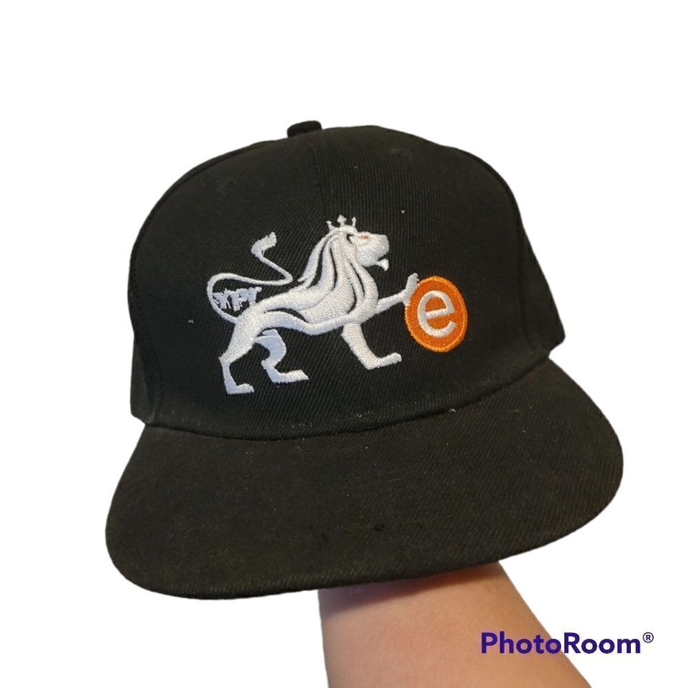 2/$20 Vintage black lions caps hats snapback